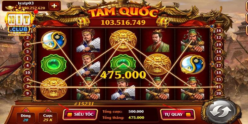 Hệ thống biểu tượng trong nổ hũ Tam Quốc HITCLUB có gì?